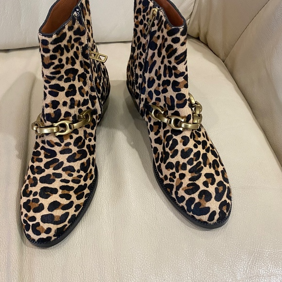 Coat Allen boot leopard NEW - Picture 1 of 5